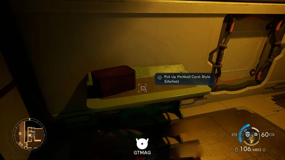 123. Pitchball Card: Shyla Schofield - تمام موقعیت کارتهای Pitchball و Tossball در The Outer Worlds 2