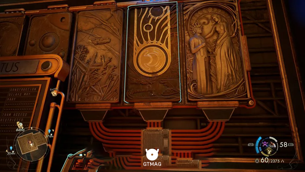 Mural Piece #4 - مکان تمام قطعات Mural در Golden Ridge بازی The Outer Worlds 2