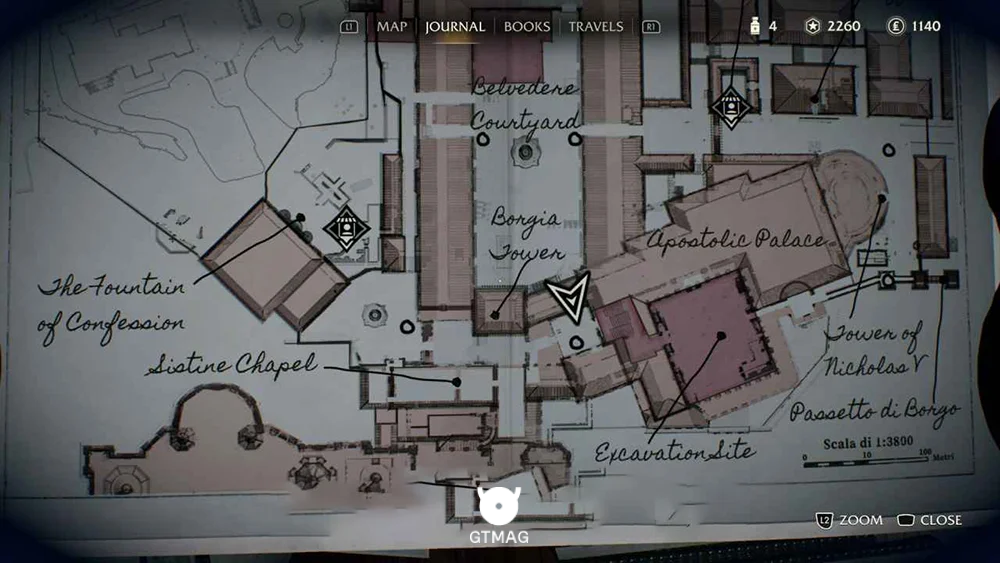 Adventure Book .9: Vatican Relics - راهنمای ماموریت House of God در Indiana Jones and the Great Circle