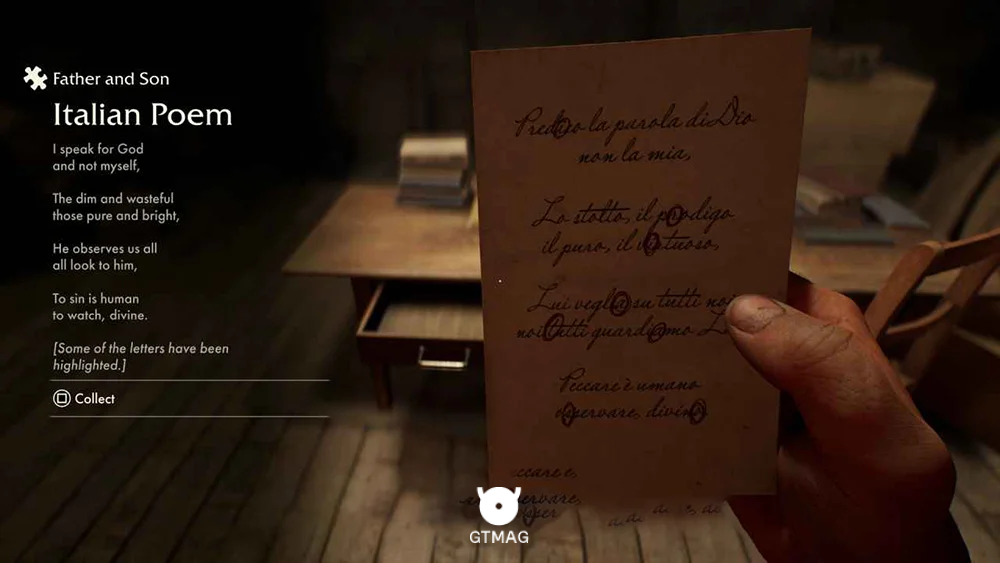 Mystery Note .12: Polybius Square Diagram با 15 AP - راهنمای ماموریت Father and Son در Indiana Jones and the Great Circle