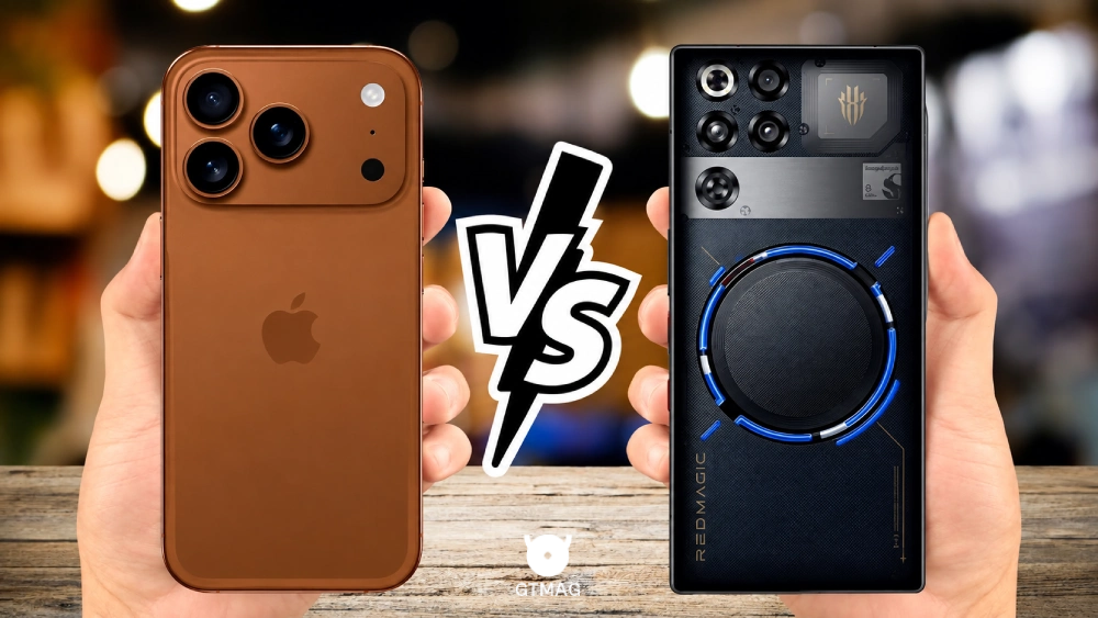 Apple iPhone vs REDMAGIC