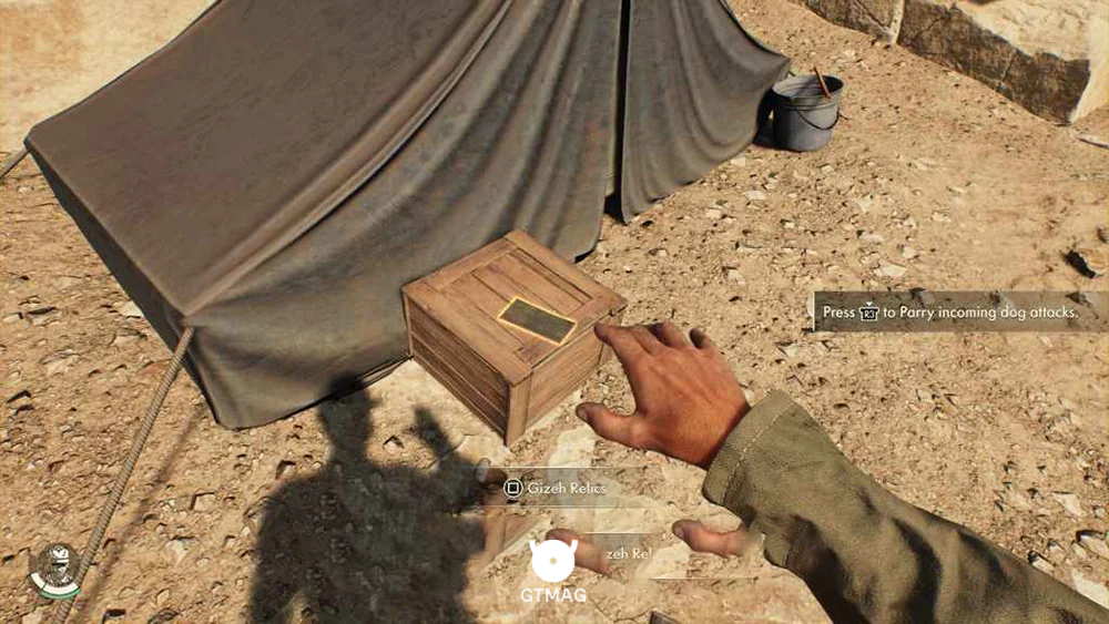 Adventure Book .11: Gizeh Relics - راهنمای ماموریت Seat of Eternity در Indiana Jones and the Great Circle