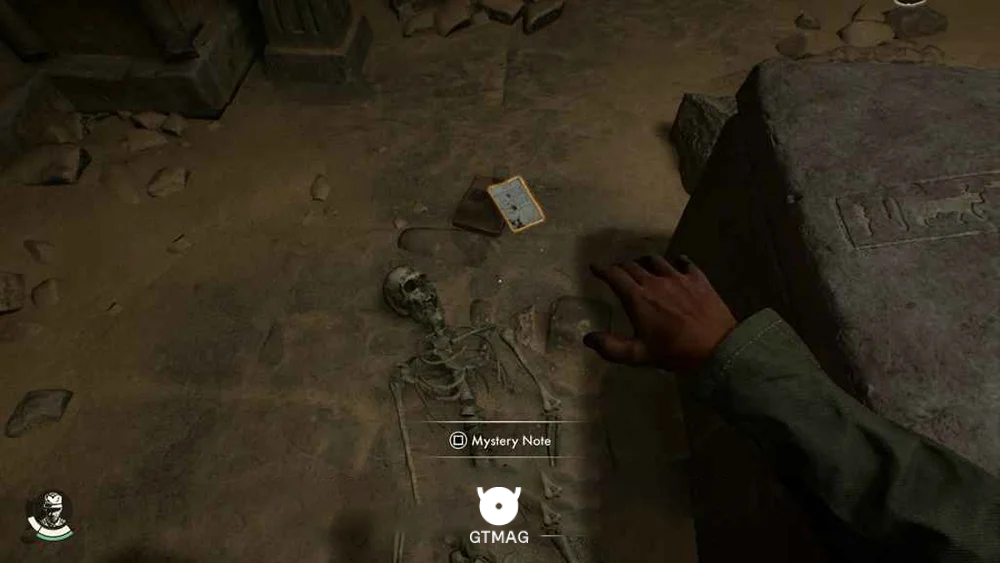 Mystery Note .7: Tomb Journal 25 AP - راهنمای ماموریت Seat of Eternity در Indiana Jones and the Great Circle