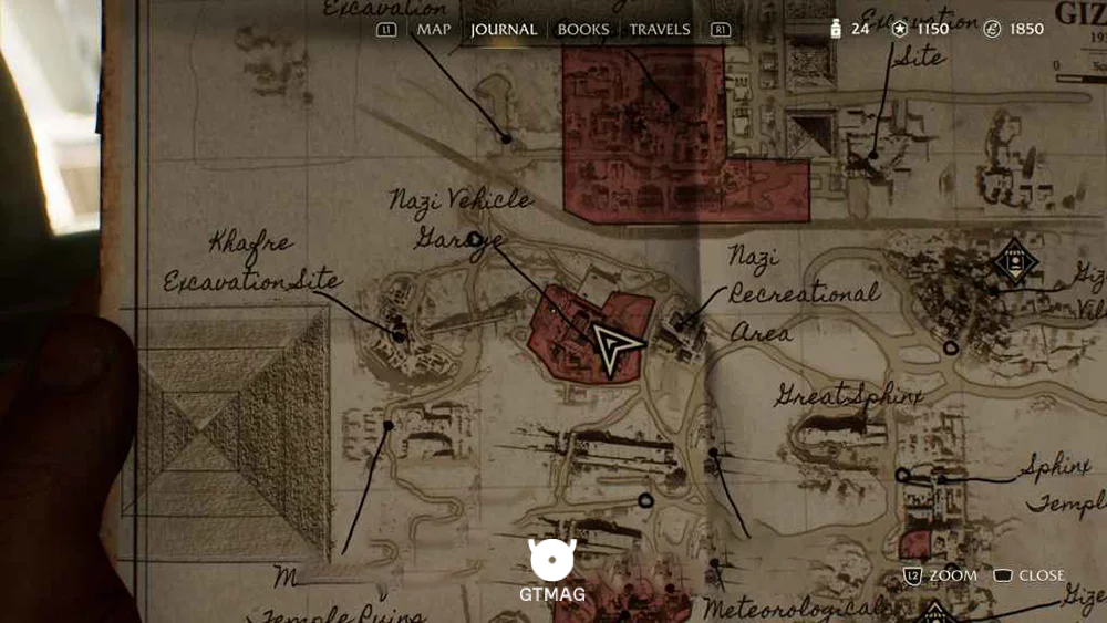 Mystery Note .10: Nazi Note (25 AP) - راهنمای ماموریت Bright Future در Indiana Jones and the Great Circle