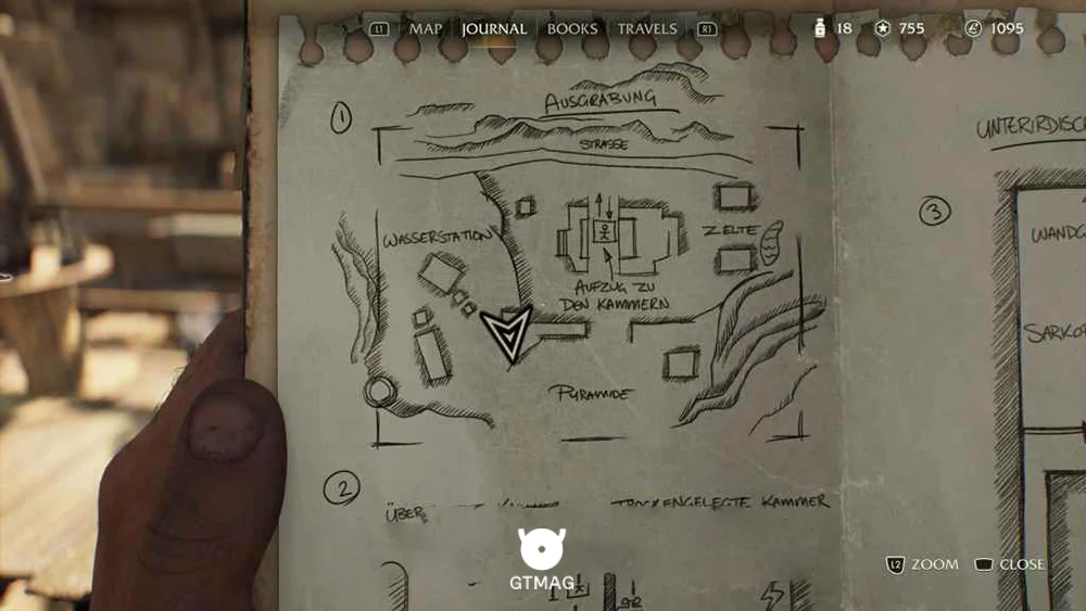 Fieldwork Note .10: Jurgen&rsquo;s Note، 25 AP - راهنمای ماموریت Secret of the Queen Mother در Indiana Jones and the Great Circle