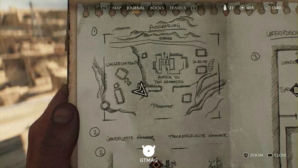 Medicine Bottle .17: Khentkawes West Platformzzz - راهنمای ماموریت Secret of the Queen Mother در Indiana Jones and the Great Circle