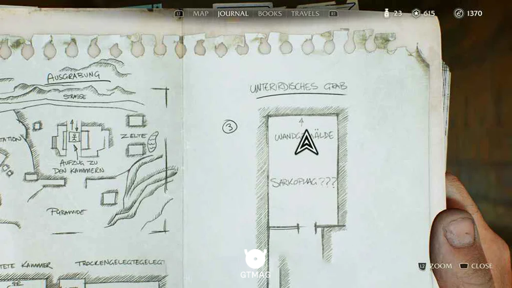 Fieldwork Note .15: Mural Puzzle، 45 AP - راهنمای ماموریت Secret of the Queen Mother در Indiana Jones and the Great Circle