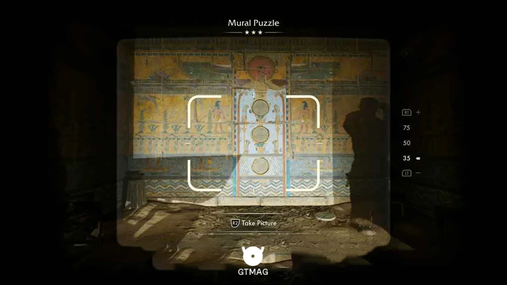 Fieldwork Note .15: Mural Puzzle، 45 AP - راهنمای ماموریت Secret of the Queen Mother در Indiana Jones and the Great Circle