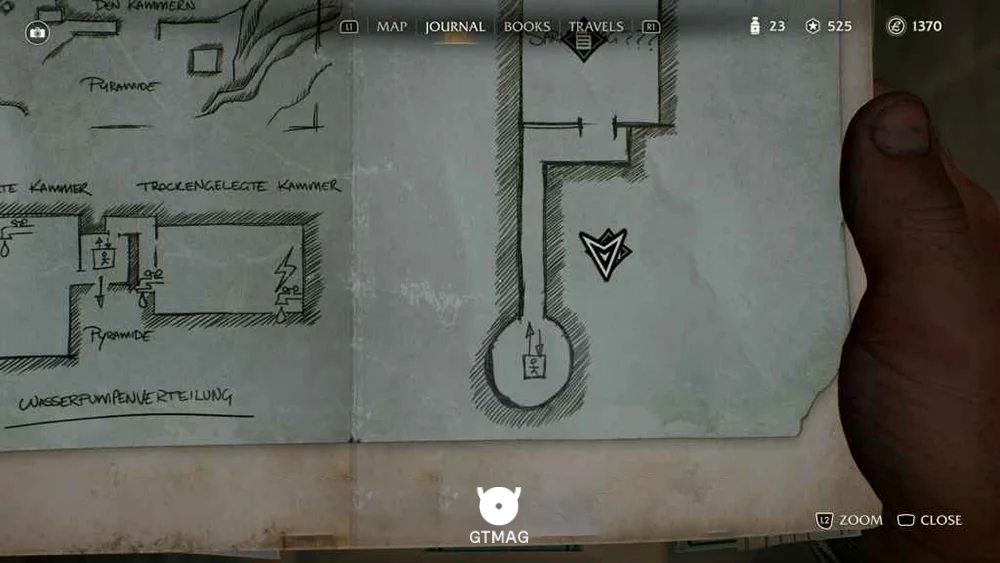 Fieldwork Note .16: Hidden Chamber، 45 AP - راهنمای ماموریت Secret of the Queen Mother در Indiana Jones and the Great Circle