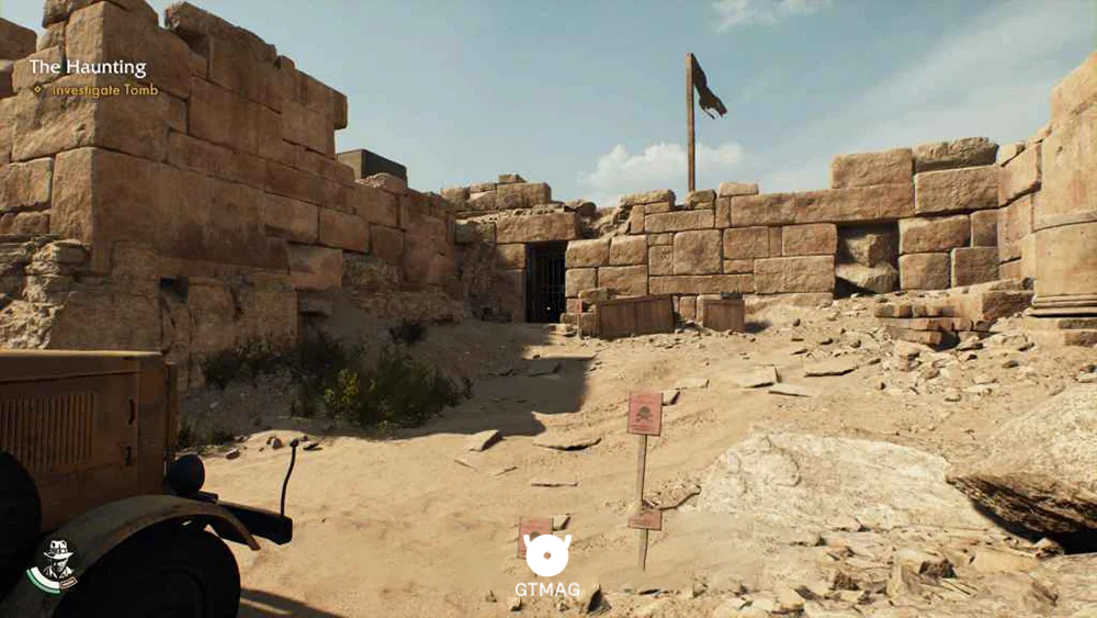 FIND THE TOMB - راهنمای ماموریت The Haunting در Indiana Jones and the Great Circle