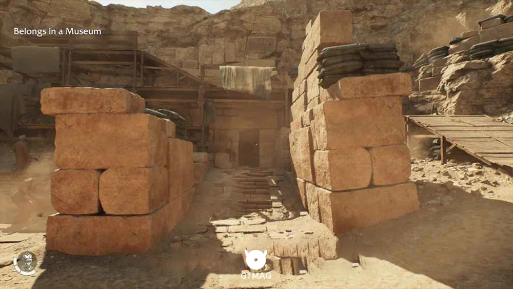 Discovery Note .49: Funerary Temple Tunnel، 45 AP - راهنمای ماموریت A Savage Predicament در Indiana Jones and the Great Circle