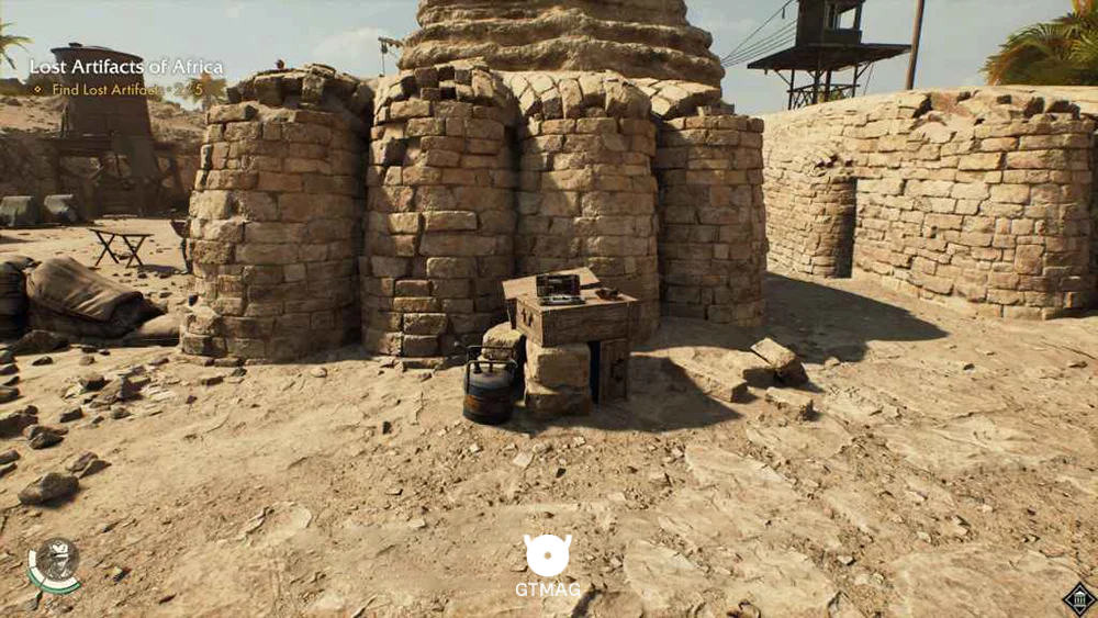 Medicine Bottle .22: Sphinx Paw - راهنمای ماموریت Sanctuary of the Guardians در Indiana Jones and the Great Circle