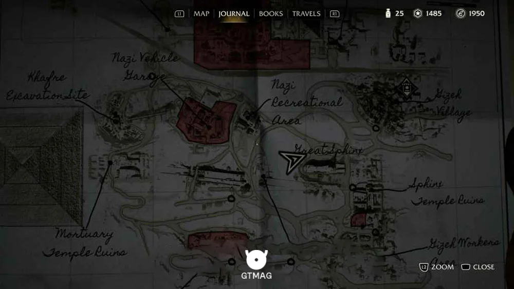 Discovery Notes .74: Mero&euml; Page (25 AP) - راهنمای ماموریت Sanctuary of the Guardians در Indiana Jones and the Great Circle