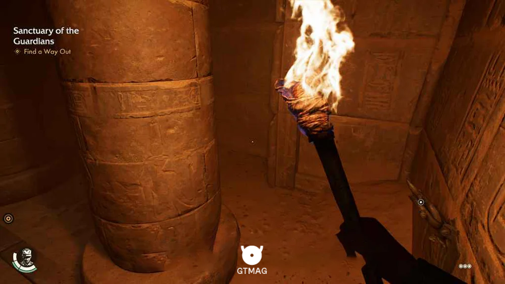 پیدا کردن راه خروج - راهنمای ماموریت Sanctuary of the Guardians در Indiana Jones and the Great Circle