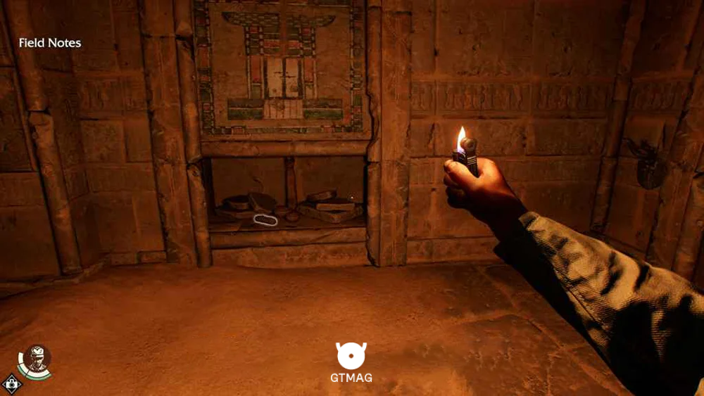 Ancient Relic .10: Hidden Sphinx Passage (80 AP) - راهنمای ماموریت Sanctuary of the Guardians در Indiana Jones and the Great Circle
