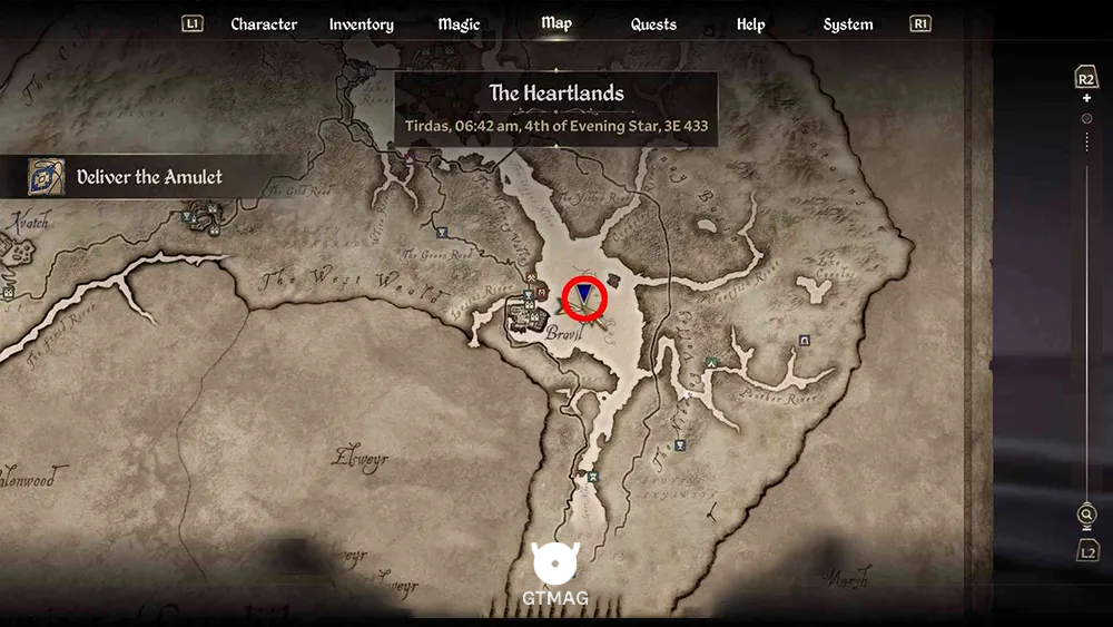 مرحله 1 - The Elder Scrolls IV: Oblivion Remastered: چطوری DLC Shivering Isles رو شروع کنیم