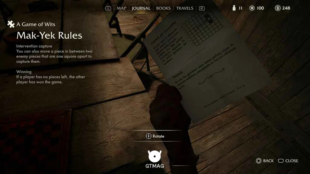 Mystery Note .7: Mak-Yek Rules، 50 AP - راهنمای ماموریت Voss’s Gold Stash در Indiana Jones and the Great Circle
