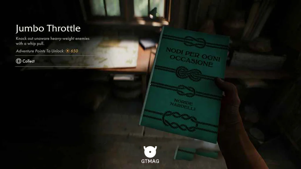 Adventure Book .9: Jumbo Throttle، نیازمند 650 AP - راهنمای ماموریت Voss’s Gold Stash در Indiana Jones and the Great Circle