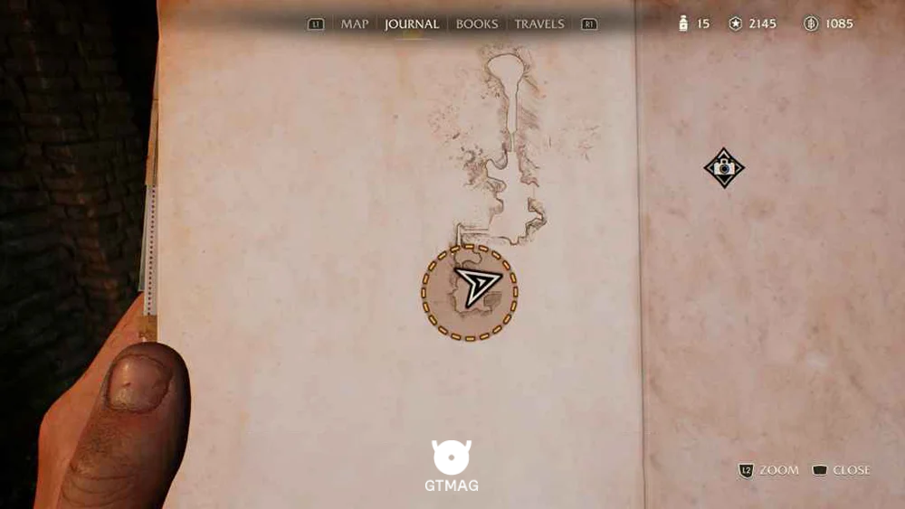 Fieldwork Note .14: Symbol Pedestal - راهنمای ماموریت A Study in Fear در Indiana Jones and the Great Circle
