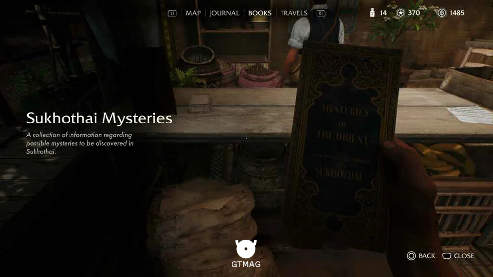 Adventure Book .13: Sukhothai Mysteries با 450฿ - راهنمای ماموریت The Blessed Pearl در Indiana Jones and the Great Circle