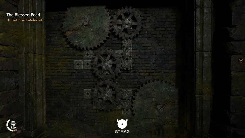 Small Cogwheel .4/10Small Cogwheel .5/10 - راهنمای ماموریت The Blessed Pearl در Indiana Jones and the Great Circle
