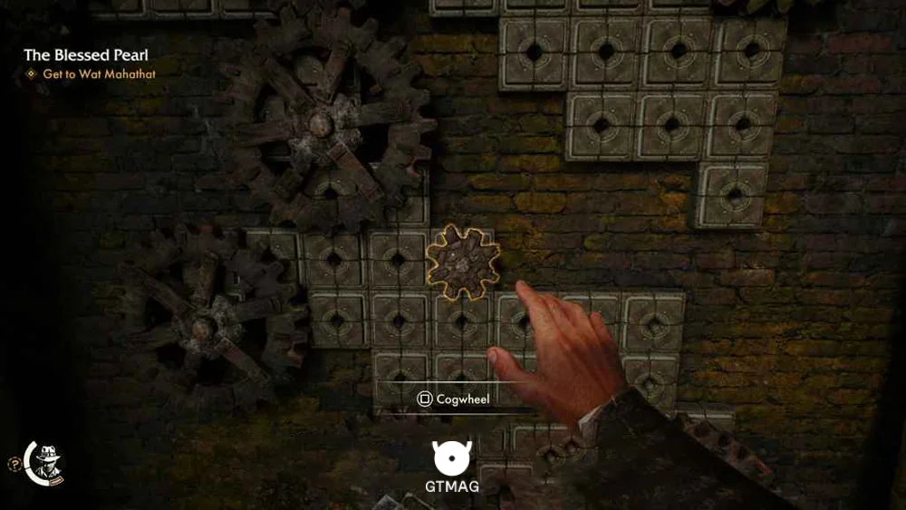 Small Cogwheel .6/10 - راهنمای ماموریت The Blessed Pearl در Indiana Jones and the Great Circle