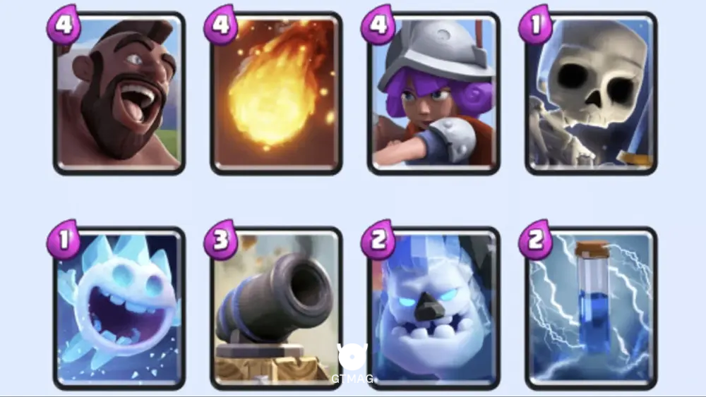 Hog 2.6 deck - بهترین دک&zwnj;های آرنا 10 کلش رویال: Hog Mountain