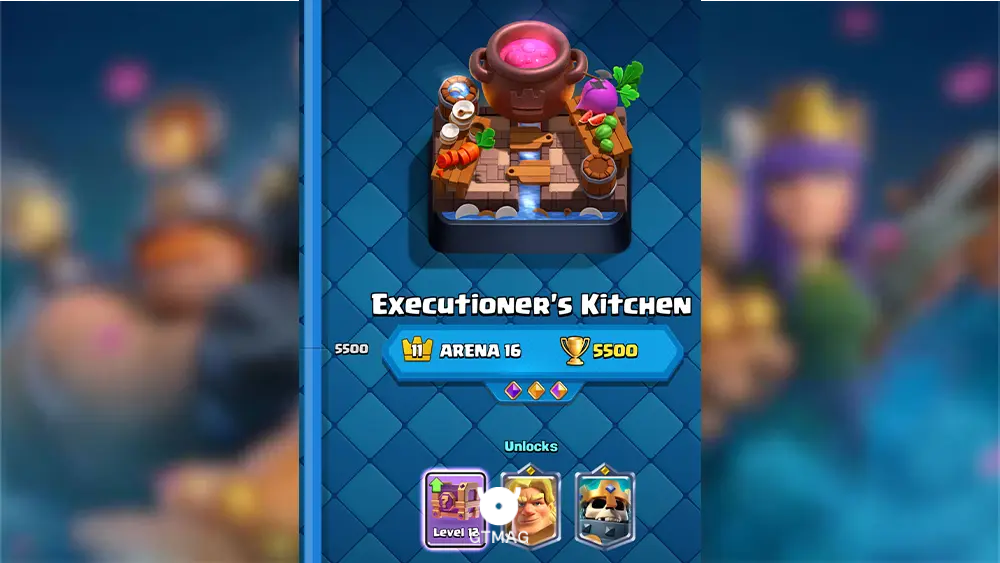 معرفی کارت&zwnj;های آرنا 16 - بهترین دک&zwnj;های آرنا 16 کلش رویال: Executioner&rsquo;s Kitchen