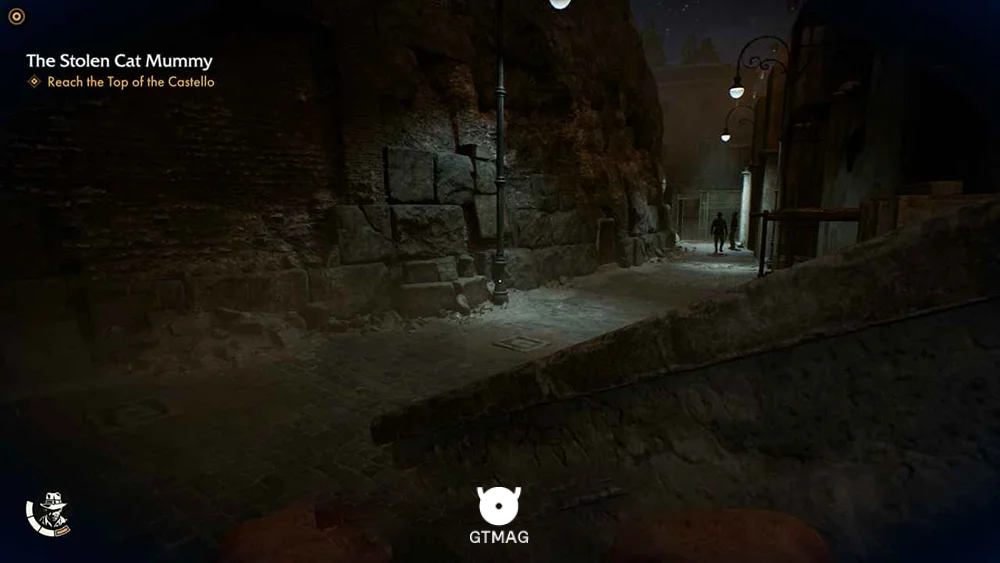 REACH THE TOP OF THE CASTELLO - راهنمای ماموریت The Stolen Cat Mummy در Indiana Jones and the Great Circle