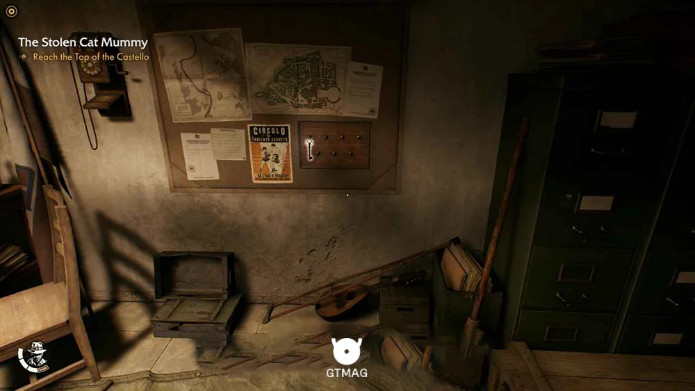 KEY: Guard House Key - راهنمای ماموریت The Stolen Cat Mummy در Indiana Jones and the Great Circle
