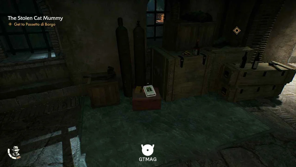 Adventure Book .3: Brawler I Requires 200 AP - راهنمای ماموریت The Stolen Cat Mummy در Indiana Jones and the Great Circle