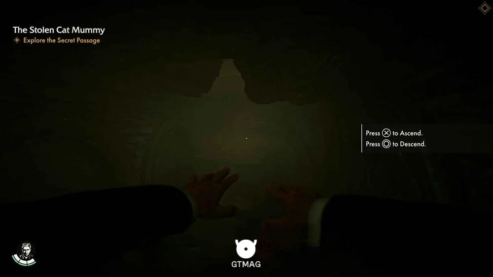 EXPLORE THE SECRET PASSAGE - راهنمای ماموریت The Stolen Cat Mummy در Indiana Jones and the Great Circle