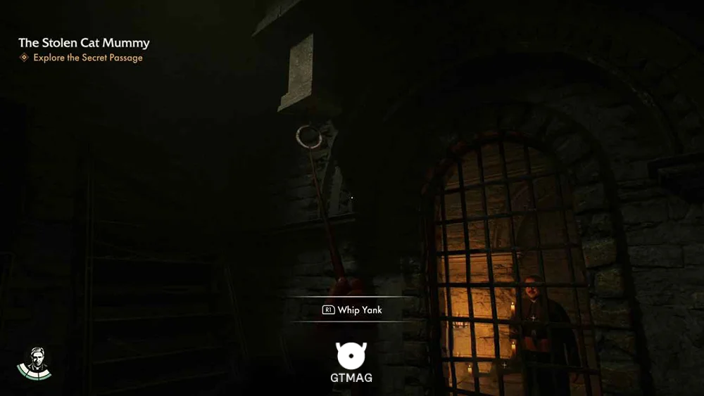 EXPLORE THE SECRET PASSAGE - راهنمای ماموریت The Stolen Cat Mummy در Indiana Jones and the Great Circle