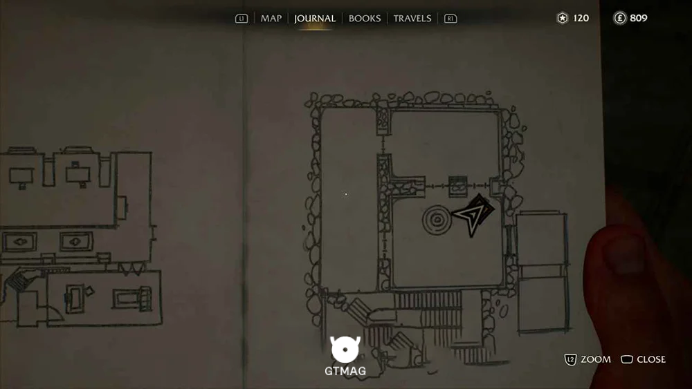 Adventure Note .6: Crescenzo’s Map 15 AP - راهنمای ماموریت The Stolen Cat Mummy در Indiana Jones and the Great Circle