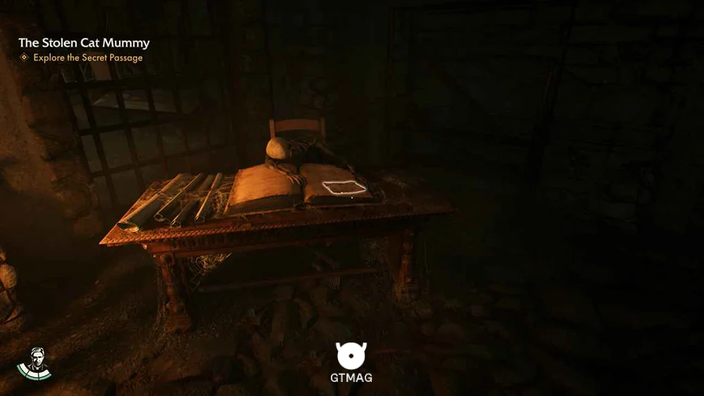 Adventure Note .6: Crescenzo’s Map 15 AP - راهنمای ماموریت The Stolen Cat Mummy در Indiana Jones and the Great Circle