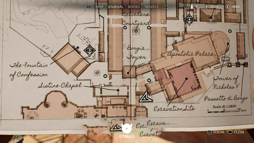 Adventure Book .11: Fruit Bag Requires 250 AP - راهنمای ماموریت The Stolen Cat Mummy در Indiana Jones and the Great Circle