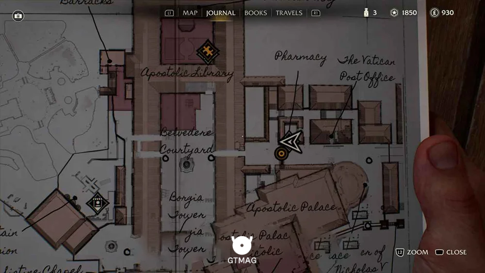 Adventure Book .18: Shaping Up I Trade for 5 Medicine Bottles Requires 300 AP - راهنمای ماموریت The Stolen Cat Mummy در Indiana Jones and the Great Circle