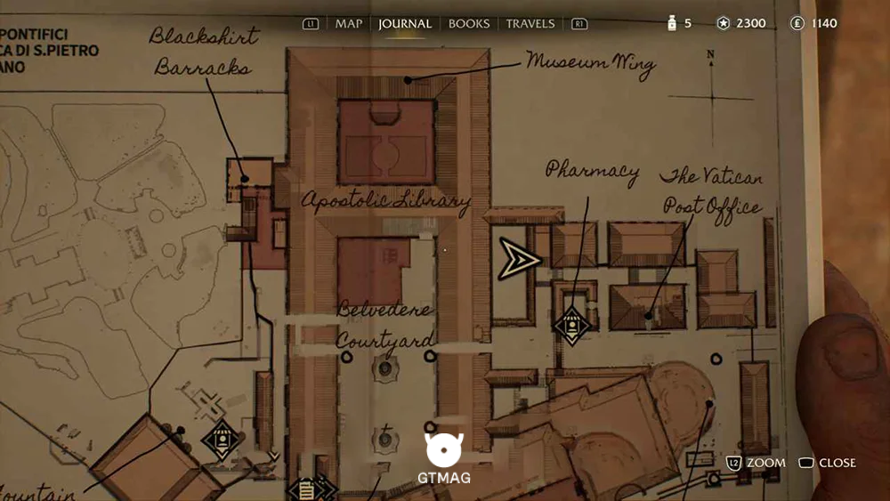 Mystery Note .17: Brown Cat - راهنمای ماموریت The Stolen Cat Mummy در Indiana Jones and the Great Circle