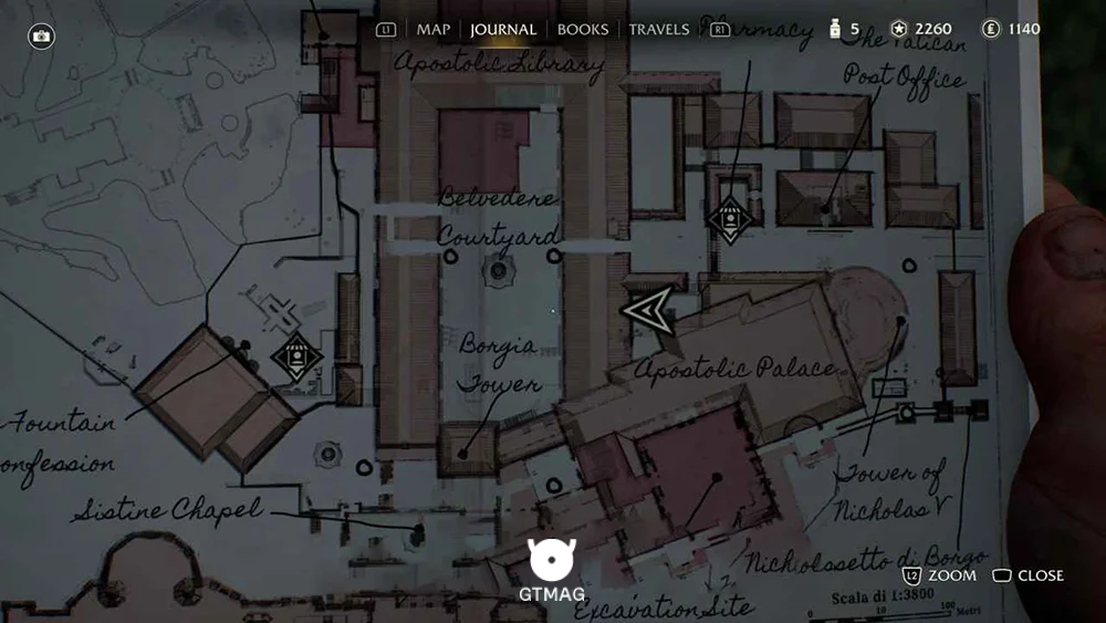 Mystery Note .19: Orange Cat 10 AP - راهنمای ماموریت The Stolen Cat Mummy در Indiana Jones and the Great Circle