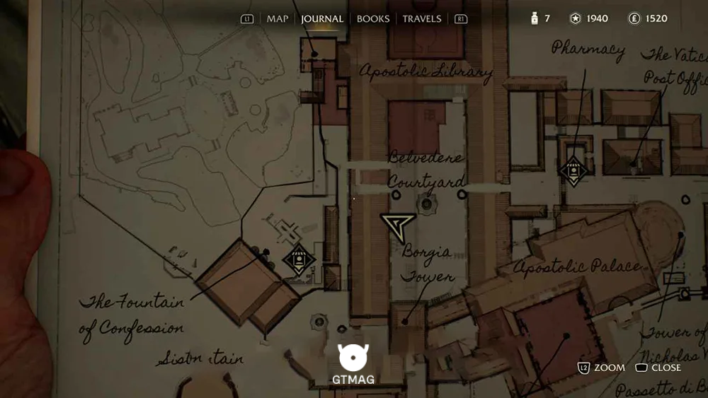 Adventure Book .24: Pep I - راهنمای ماموریت The Stolen Cat Mummy در Indiana Jones and the Great Circle