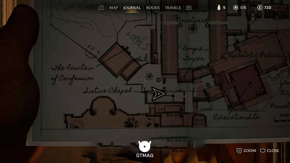 Discovery Note .59: Golden Xiphos 20 AP - راهنمای ماموریت The Stolen Cat Mummy در Indiana Jones and the Great Circle