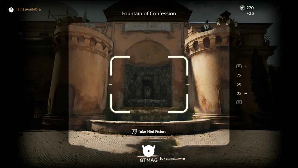 Adventure Note .21: Fountain of Confession 25 AP - راهنمای ماموریت The Stolen Cat Mummy در Indiana Jones and the Great Circle