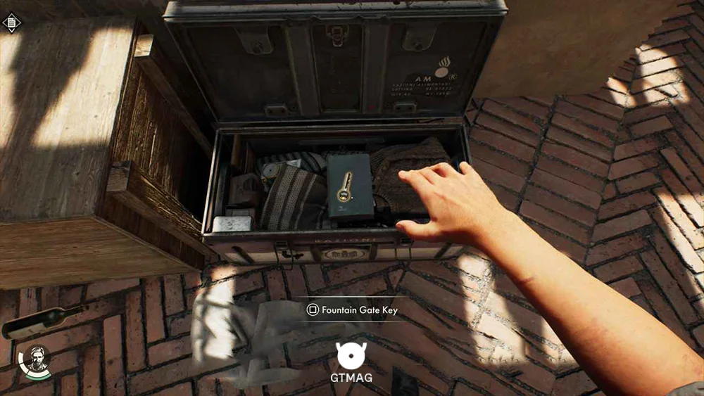 KEY: Fountain Gate Key - راهنمای ماموریت The Stolen Cat Mummy در Indiana Jones and the Great Circle