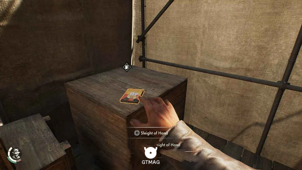 Adventure Book .25: Sleight of Hand Requires 800 AP - راهنمای ماموریت The Stolen Cat Mummy در Indiana Jones and the Great Circle