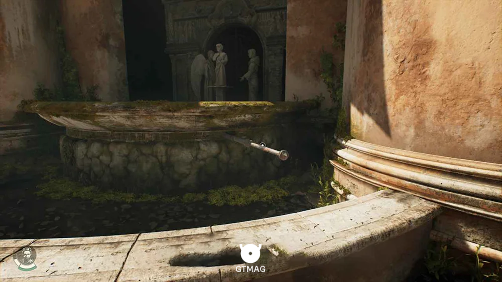 Adventure Note .25: Fountain Gate 25 AP - راهنمای ماموریت The Stolen Cat Mummy در Indiana Jones and the Great Circle