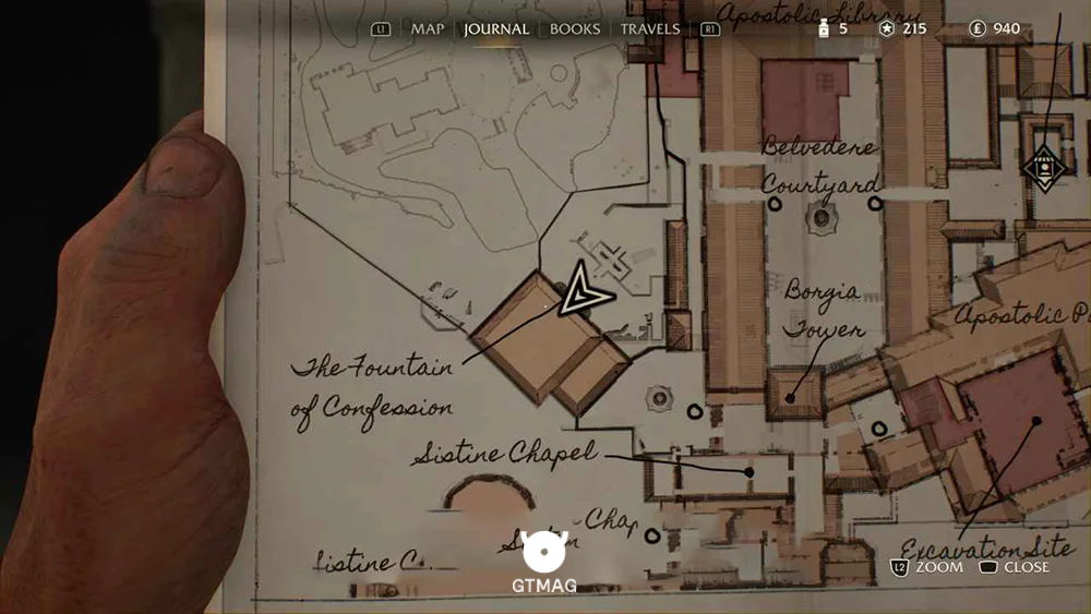 Adventure Note .26: The Baptism 25 AP - راهنمای ماموریت The Stolen Cat Mummy در Indiana Jones and the Great Circle