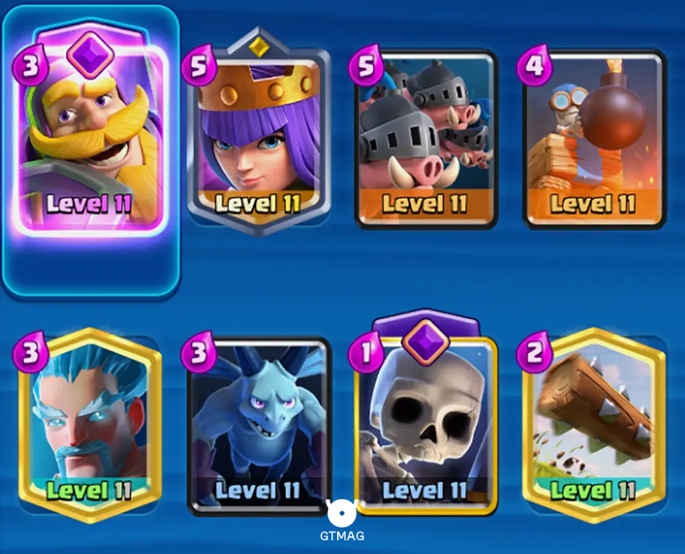 ترکیب Royal Hogs Counterpush - بهترین دکهای آرنا 18 کلش رویال: Silent Sanctuary