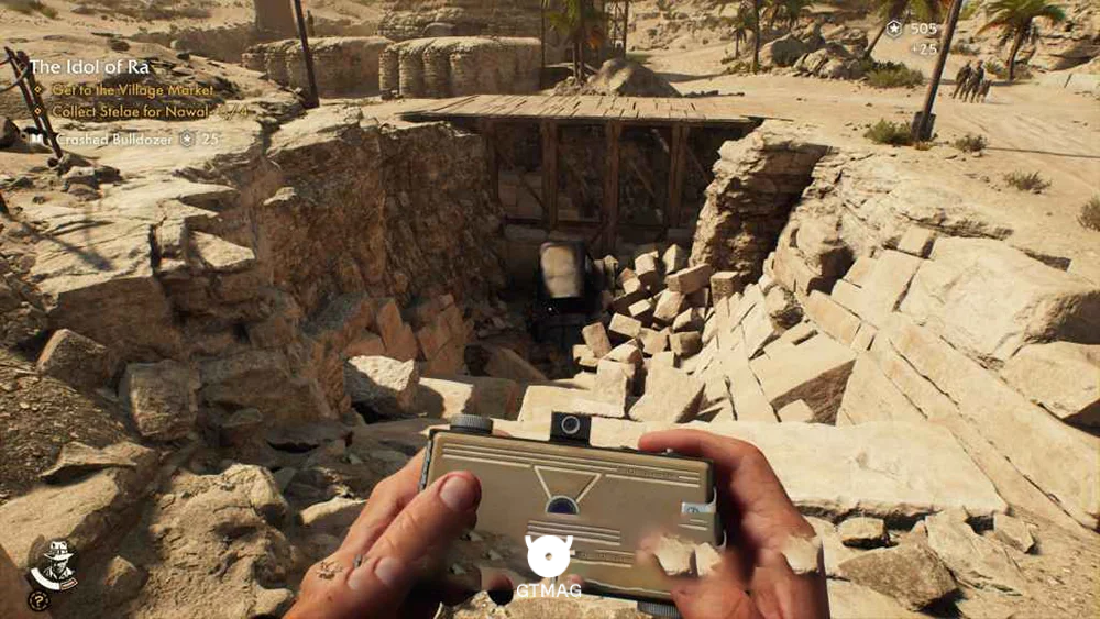 Discovery Note .17: Crashed Bulldozer 25 AP - راهنمای ماموریت The Idol of Ra در Indiana Jones and the Great Circle