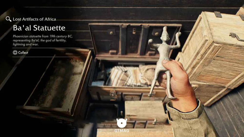 Discovery Note .22: Ba’al Statuette 60 AP - راهنمای ماموریت The Idol of Ra در Indiana Jones and the Great Circle