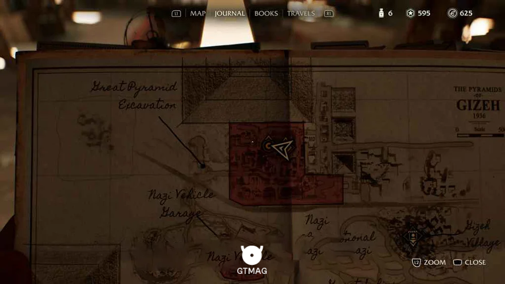 Discovery Note .38: Code Note 25 AP - راهنمای ماموریت The Idol of Ra در Indiana Jones and the Great Circle